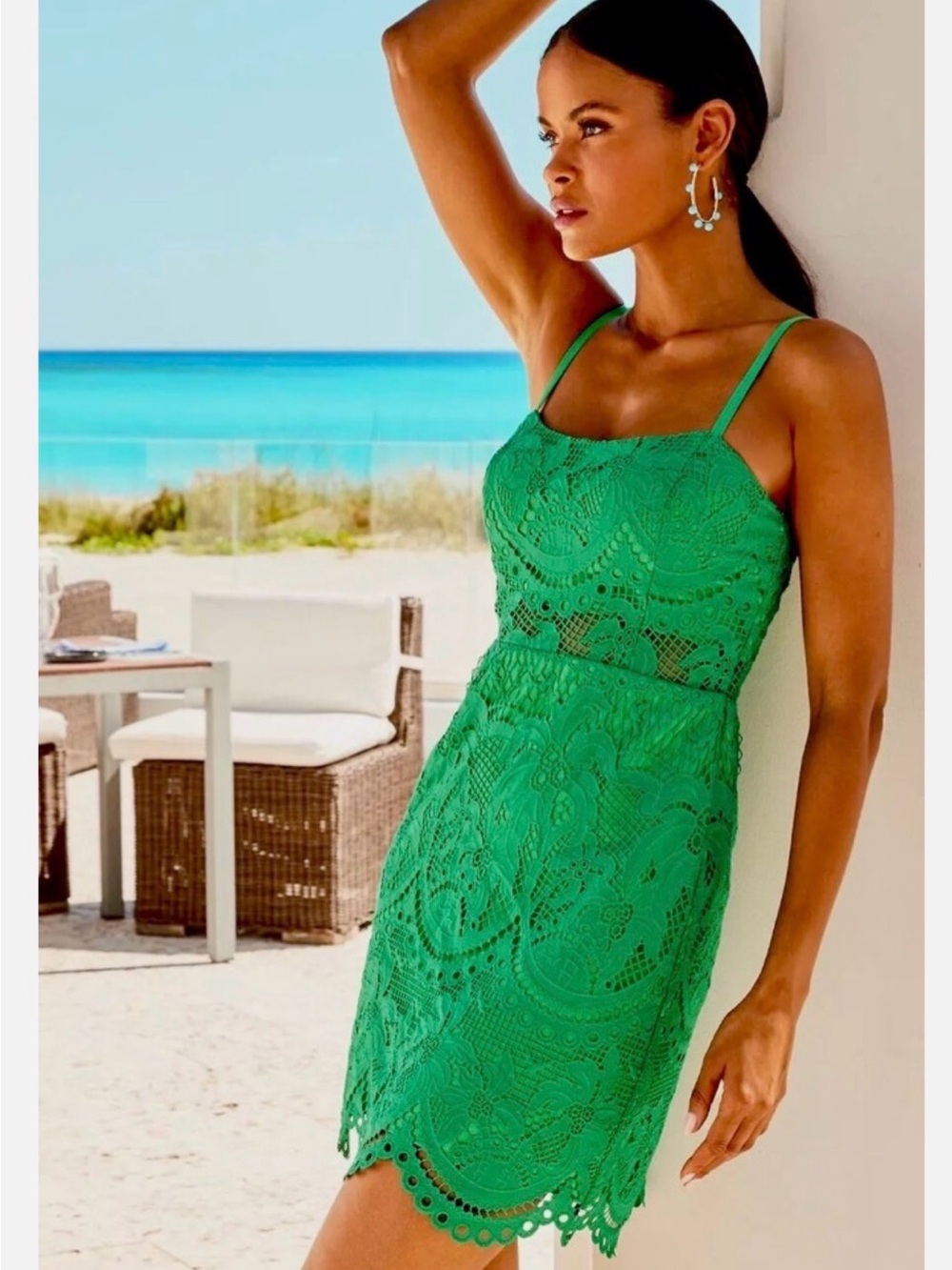 Lilly Pulitzer Risette Lace Dress Sz 8 NWT